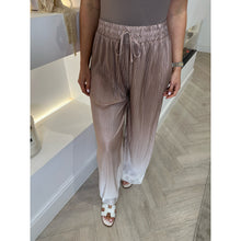 Taupe Ombré Print Pleated Trousers