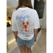 Dish of the Day Oversized Graphic Print T-Shirt