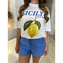 Lemon Sicily Oversized Graphic Print T-Shirt