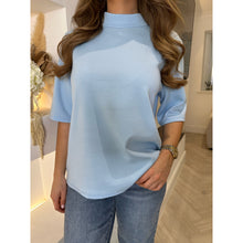 Sky Blue Lightweight Scuba Boxy T-Shirt